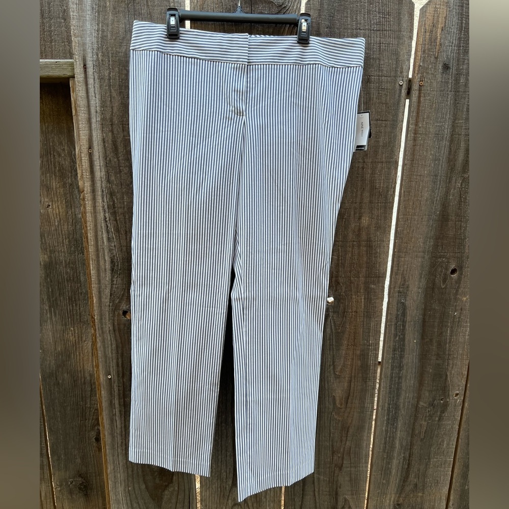 Nine West NWT fine stripe pants